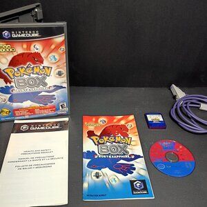 Gamecube Pokemon Sapphire and Ruby CIB
